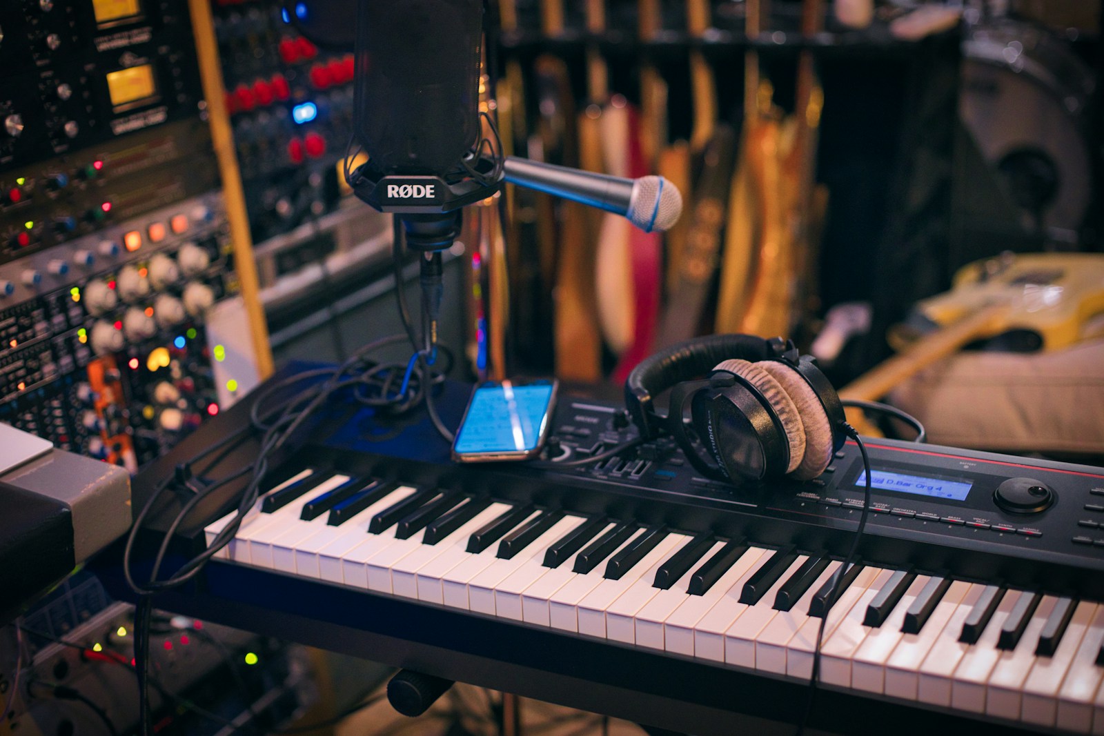 Sonido — equipamiento de estudio profesional